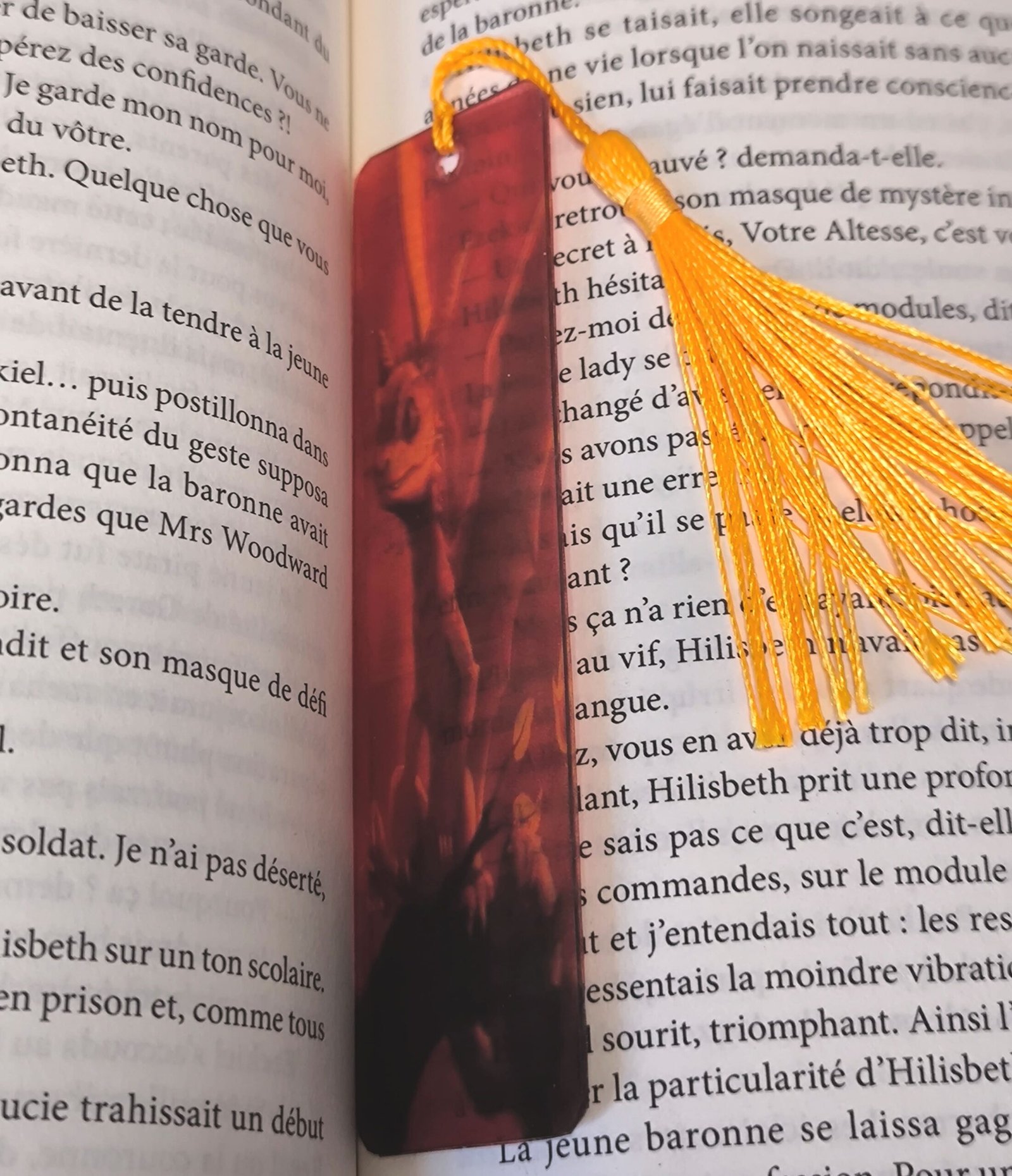 Marque-page acrylique Gildrem 2