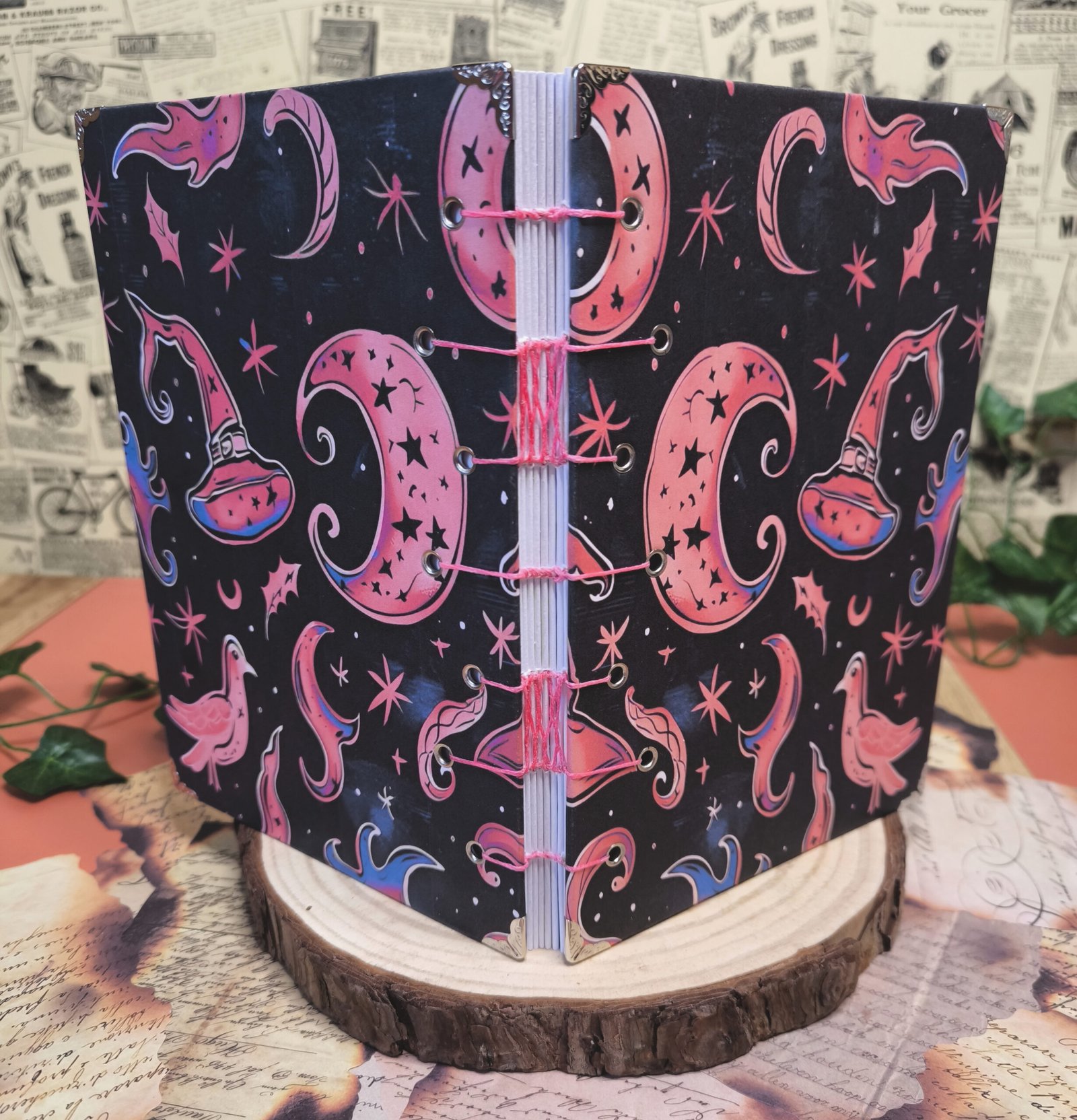 Carnet Witchy Rose 1