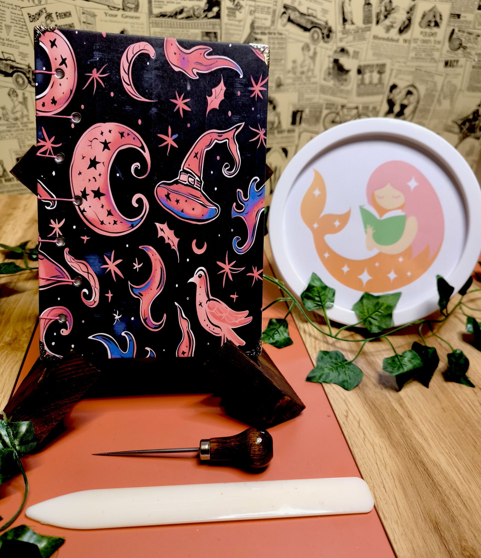 Carnet Witchy Rose 2