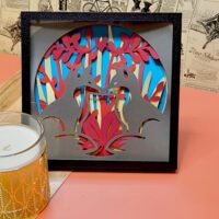 Papercut Amours de Renards