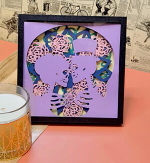 Tableau papercut - Noche de Almas