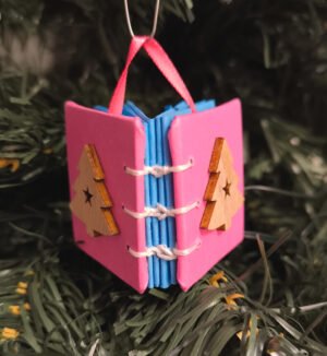 Mini-carnet pour sapin