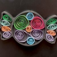 Magnet Quilling Bonbon 1