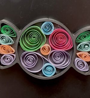 Magnet Quilling Bonbon