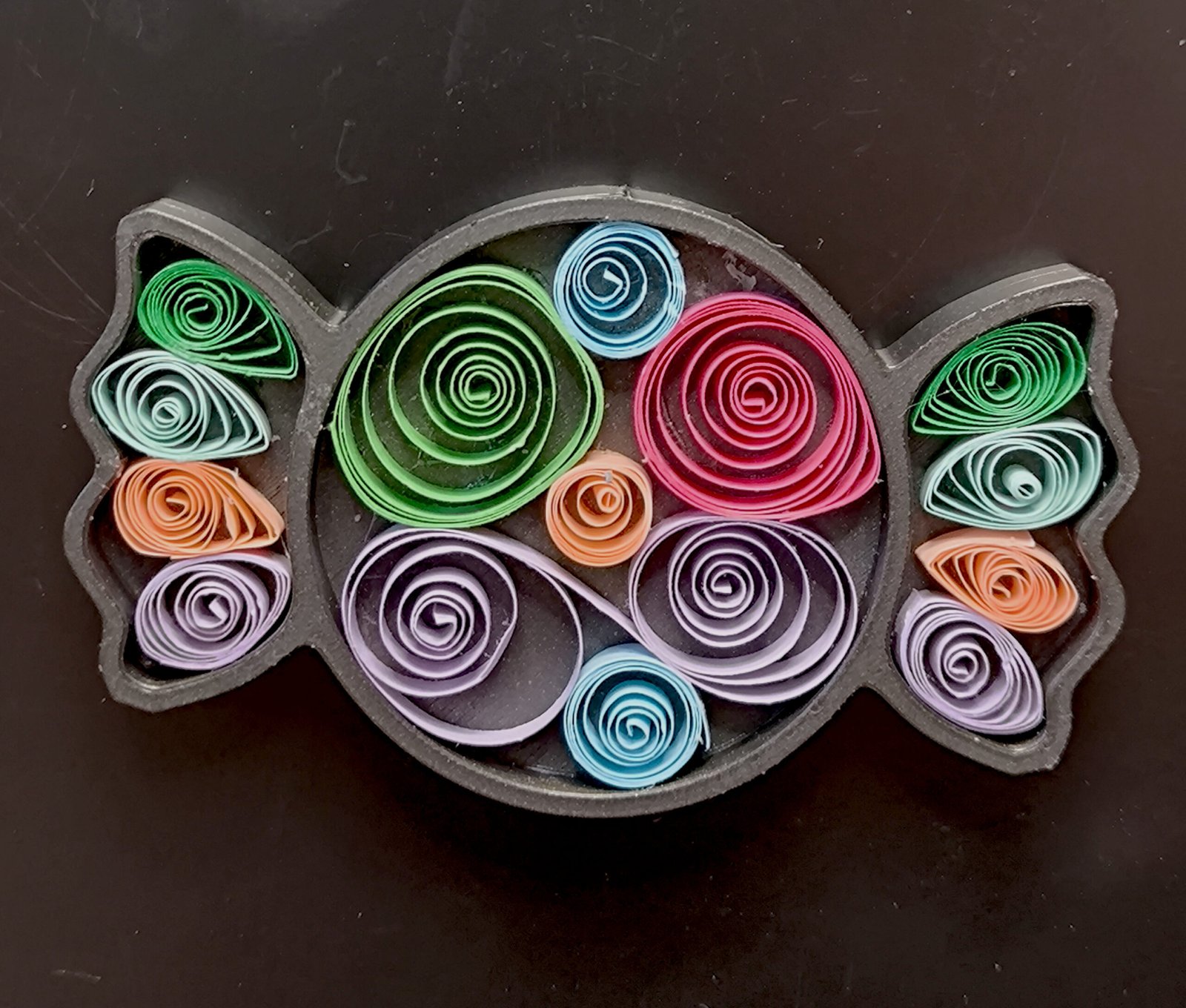 Magnet Quilling Bonbon 1