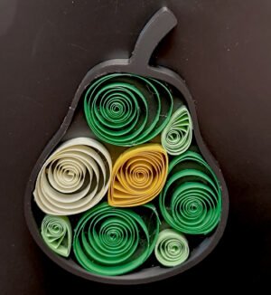 Magnet Quilling Poire