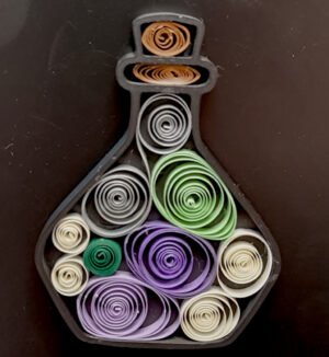 Magnet Quilling Potion Magique