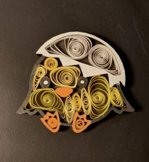 Magnet Quilling Petit Poussin